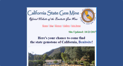 Desktop Screenshot of calstategemmine.com